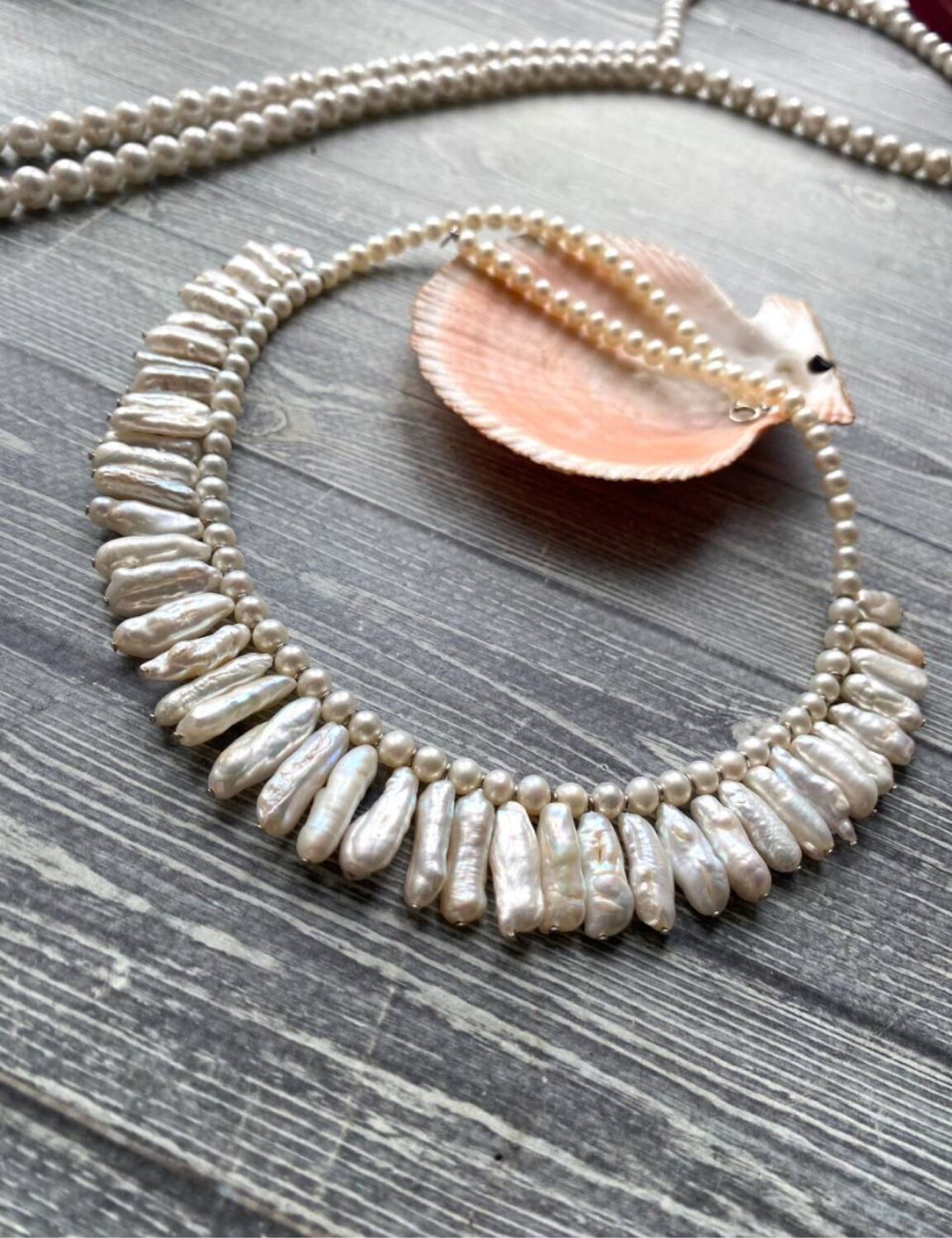 Схема плетения ожерелья Prima