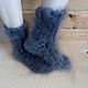 Calcetines de Plumón calor Afectuoso. Socks. Wool knitwear. Ярмарка Мастеров.  Фото №6