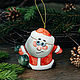Santa Claus Toy for Christmas tree, Christmas decorations, Sergiev Posad,  Фото №1