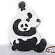 Puzzles, puzzles: Panda. Sweet dreams baby!. Puzzle. Wooden toys from grandfather Andrew. Online shopping on My Livemaster.  Фото №2