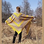 Аксессуары handmade. Livemaster - original item Crochet shawl 