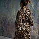 Кардиган-кимоно  «Леопард». Костюмы. Александра Майская. Ярмарка Мастеров.  Фото №5