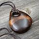 The pendant is made of bog oak. Pendant. 13marko. My Livemaster. Фото №4