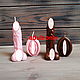 candles: For adults: male and female organ. Candles. Exclusive decor. Online shopping on My Livemaster.  Фото №2