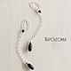 стильные серьги, агат натуральный, длинные серьги, серьги на цепочках, купить серьги из камней, купить серьги в Москве, купить серьги в подарок, серьги на каждый день, украшения с агатом, серьги агат