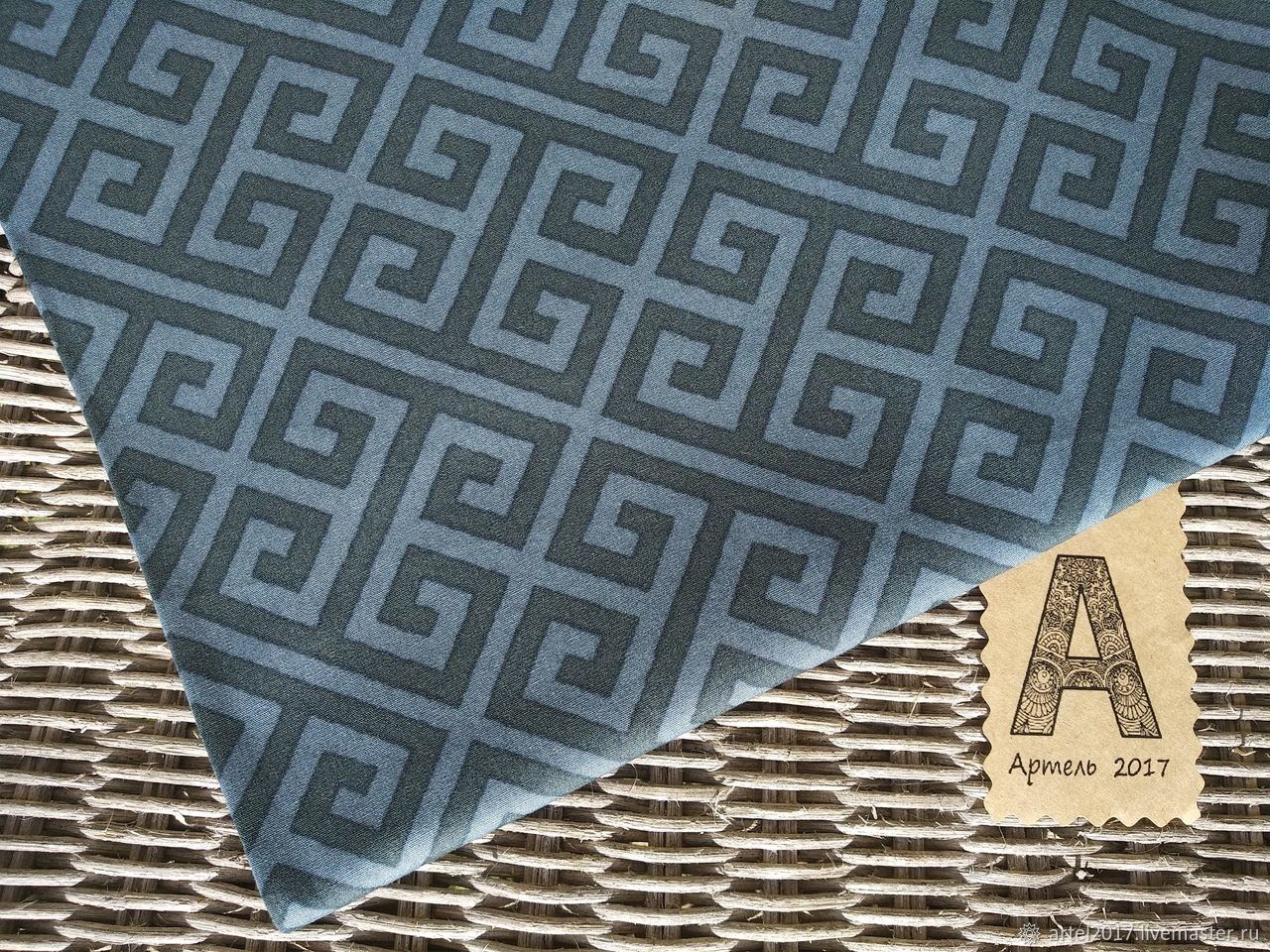 Breton mint мебельная ткань
