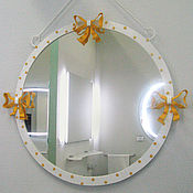 Для дома и интерьера handmade. Livemaster - original item Wrought iron mirror 