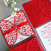 Свадебный салон handmade. Livemaster - original item Wedding invitations: 