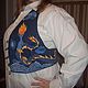 The backless vest 'Dragon'. Vests. Gobelen. Online shopping on My Livemaster.  Фото №2