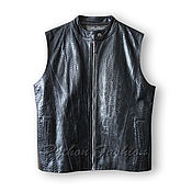 Одежда handmade. Livemaster - original item POSH Python Vest. Handmade.