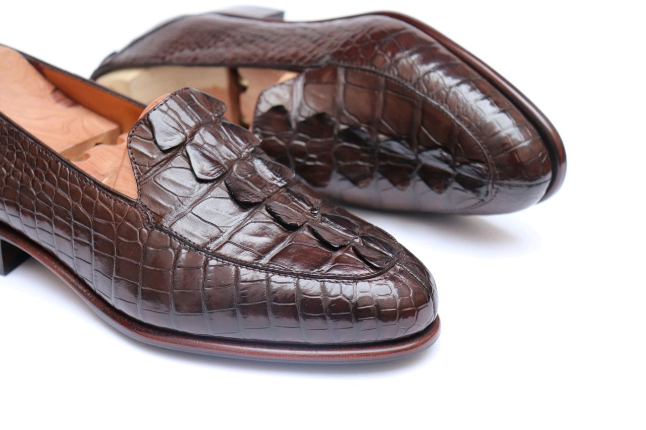 Туфли из крокодила