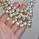 Заказать Колье "Брызги шампанского" из чешских бусин. Venefica (jewerly for you). Ярмарка Мастеров. . Колье Фото №3