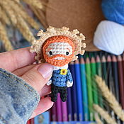 Куклы и игрушки handmade. Livemaster - original item Van Gogh knitted toy miniature. Handmade.