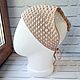 Косынка- бандана, вязаная. 100% хлопок. Косынки. Knitted basket. Ярмарка Мастеров.  Фото №4