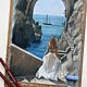 Картина с морем пастелью. Картины. ARTSK Картины. Ярмарка Мастеров.  Фото №5