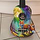 Заказать Укулеле "Лиса" гавайская гитара. Guitar & Ukulele art Studio. Ярмарка Мастеров. . Укулеле (гавайская гитара) Фото №3