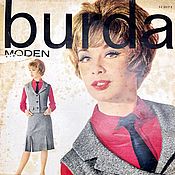 Винтаж handmade. Livemaster - original item Burda Moden Magazine 1 1963 (January). Handmade.