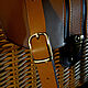 Bag made of eco-vine and genuine leather. Crossbody bag. vladveteran (vladveteran). My Livemaster. Фото №6