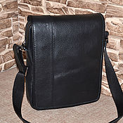 Сумки и аксессуары handmade. Livemaster - original item Men`s bag made of genuine leather-Compact 2. Handmade.