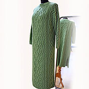 Одежда handmade. Livemaster - original item Knitted dress Mistress of Copper Mountain, Arana. Handmade.