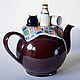 Винтаж: Cardew чайник виде "Коричневая Бетти". Чайники винтажные. Fancy teapots. Ярмарка Мастеров.  Фото №4