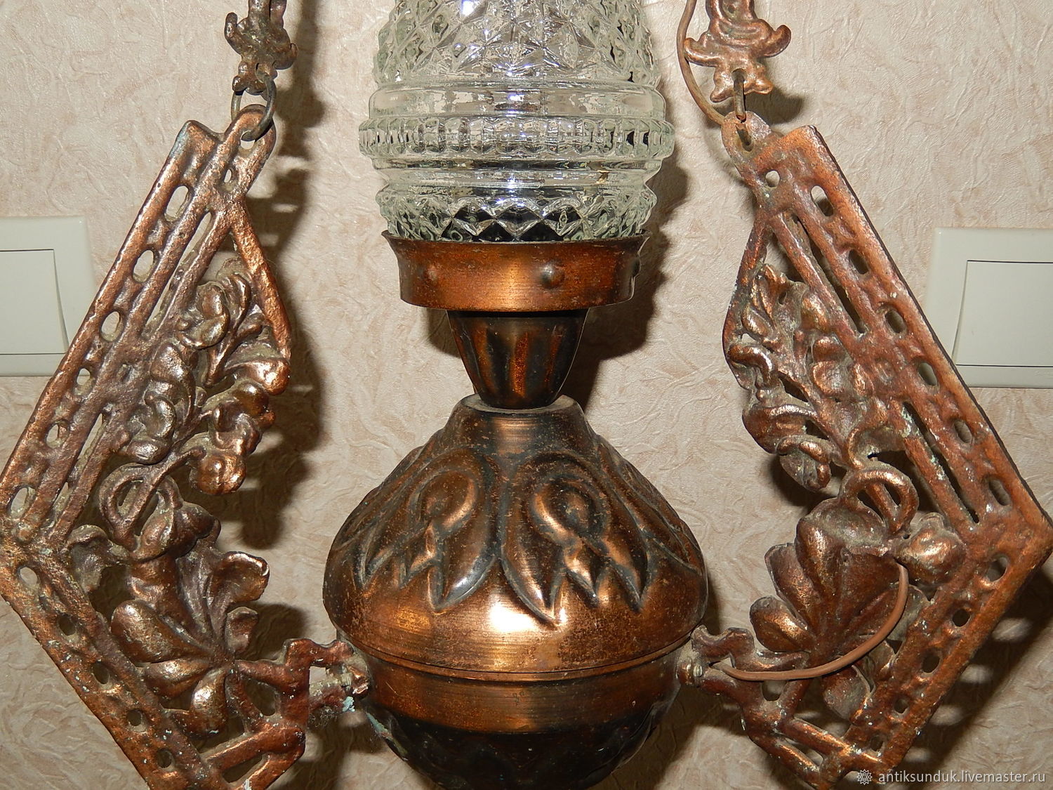 Старинная лампа фото