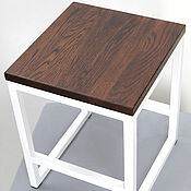Solid wood design chair. Oak