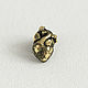 Значок Heart Pin Brass, Значок, Санкт-Петербург,  Фото №1