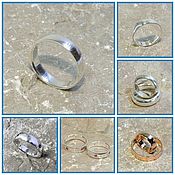Украшения handmade. Livemaster - original item Wedding Ring (smooth). Handmade.