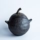 Горшочек керамический. Посуда для запекания. Чёрное Дело (eco pottery). Интернет-магазин Ярмарка Мастеров.  Фото №2