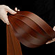 Ременные заготовки art. Buttero 2,6-2,8 мм. Цвет: Chestnut, Кожа, Курган,  Фото №1