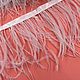 Ostrich feathers on a ribbon 12-13 cm. braid. Otradnaya Pryazha    'Pleasant yarn'. Ярмарка Мастеров.  Фото №6