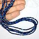 Лазурит 2,2мм нить 39см. Бусины. Beads. Ярмарка Мастеров.  Фото №6