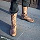 Medieval leather boots. High Boots. Workshop Sokol. My Livemaster. Фото №6