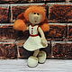 Felted doll ginger, Felted Toy, Moscow,  Фото №1