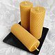 Thick beeswax wax candles, 13*5cm, pcs, Candles, St. Petersburg,  Фото №1