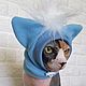 Clothing for cats 'Warm hat for the sphinx', Pet clothes, Biisk,  Фото №1