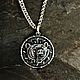 suspension: Medallion Bear with the symbol of Veles. Pendants. veseliy-viking. Online shopping on My Livemaster.  Фото №2