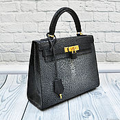 Сумки и аксессуары handmade. Livemaster - original item Classic bag made of genuine sea stingray leather!. Handmade.