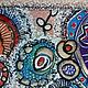  Узоры дудлз. Панно. Elena.artquilt. Ярмарка Мастеров.  Фото №5