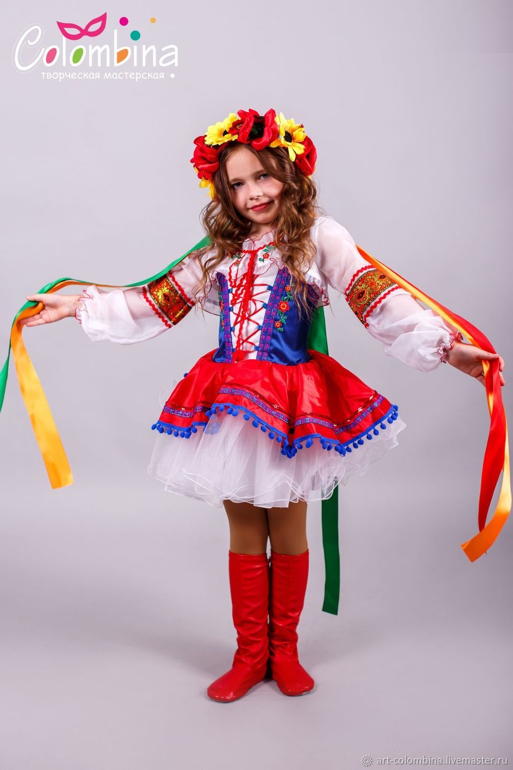 Украиночка 2, украинский костюм, костюм в украинском стиле, костюм в национальном стиле