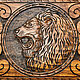 Backgammon carved Agnes 'Lion's Grin' big 60, Harutyunyan. Backgammon and checkers. H-Present more, than a gift!. Online shopping on My Livemaster.  Фото №2