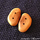 Set 2pcs Wooden buttons handmade 36 mm for sewing Knitting Needlework, Buttons, St. Petersburg,  Фото №1