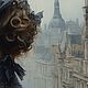 Картина Одиночество Портрет маслом на холсте Атмосферная картина Туман. Картины. Эстетика современного искусства. Ярмарка Мастеров.  Фото №4