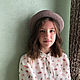 Raffia porkpie hat. Hats1. mskladnova. My Livemaster. Фото №4