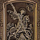 Order Icon "Saint George" (medium). Zoloto Guru (zolotoguru). Livemaster. . Icons Фото №3