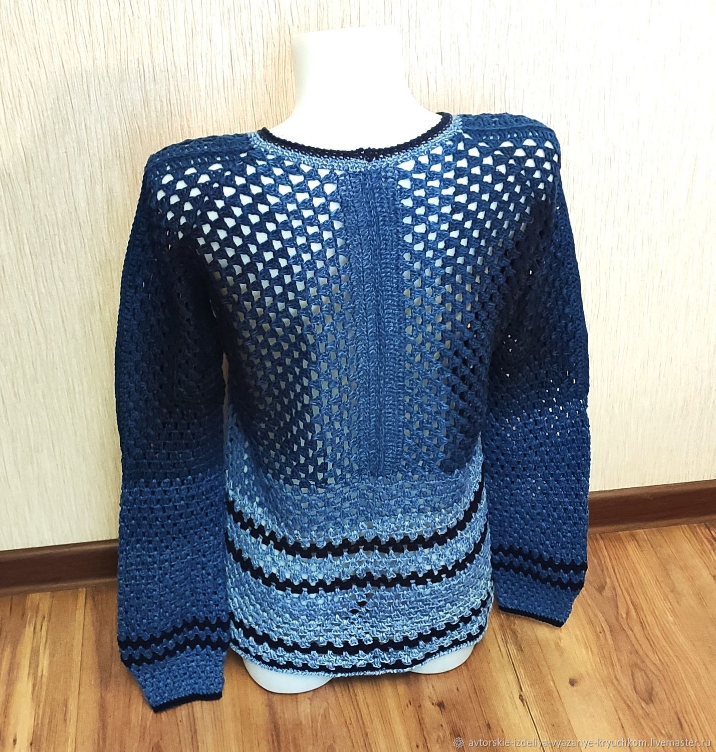 Джемпер крючком
