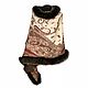 Order Pavloposadsky stole with a brown fox. National Brand. Livemaster. . Wraps Фото №3