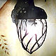 Order Wrought iron wall lamp 'Acorn'. Forged Art. Livemaster. . Wall lights Фото №3