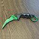 Нож сувенирный Karambit 1-20 Knife CS:GO Standoff из дерева, Сувенирное оружие, Москва,  Фото №1